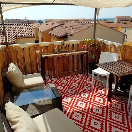 Appart 5P Terrasse Sud Vue Mer, Acces Direct Plage Frontignan Luaran gambar