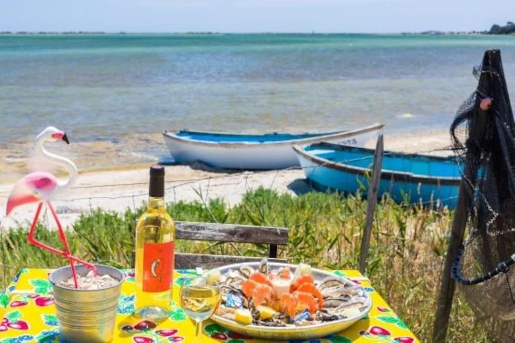Appart 5P Terrasse Sud Vue Mer, Acces Direct Plage Frontignan Luaran gambar